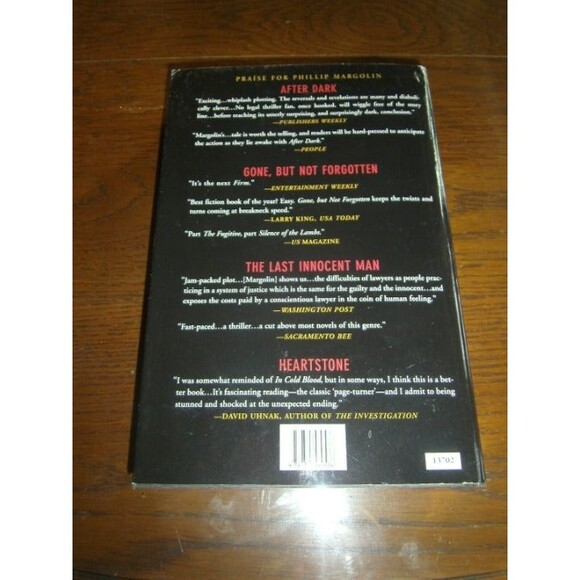 The Burning Man Phillip Margolin HCDJ - Picture 8 of 9